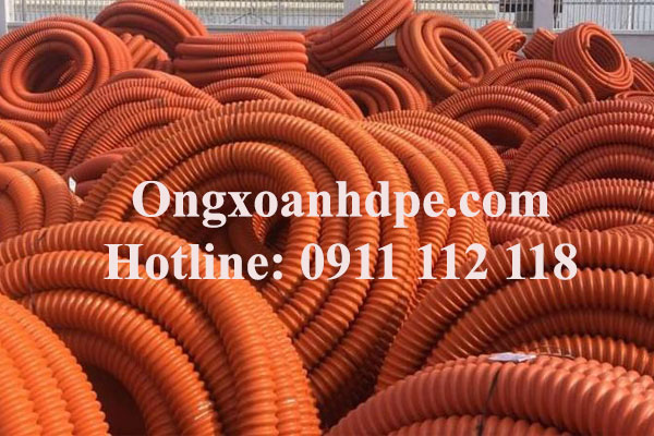 Ống nhựa gân xoắn chịu lực HDPE giá rẻ chiết khấu cao